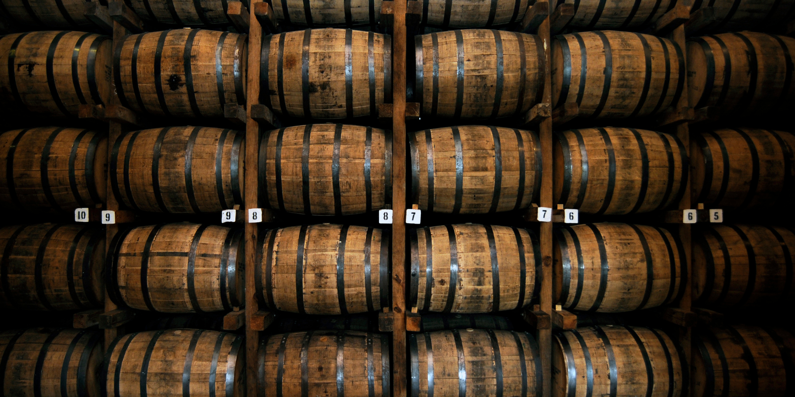 Whiskey barrels background image